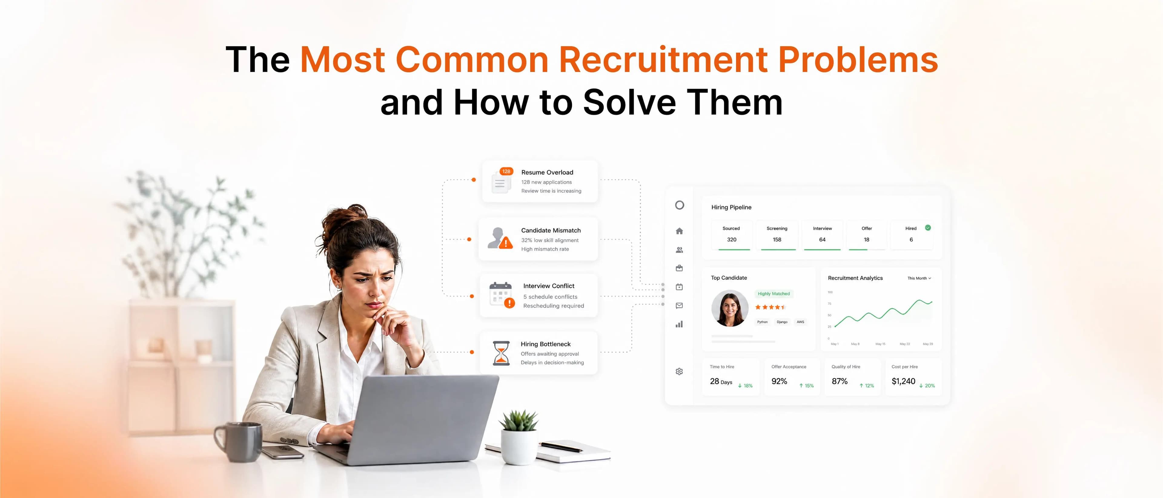 The most common recruitment problems and how to solve them